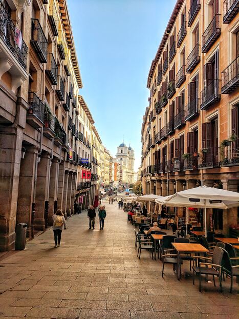 Calle de Toledo: is an historic street in the city center of Madrid, Spain.The street is characterized by its narrow cobblestone lanes flanked by centuries-old buildings.
